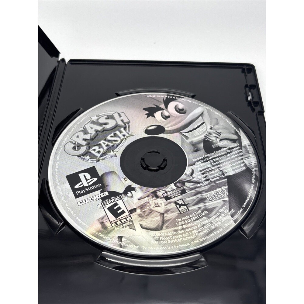 Crash Bash (Sony PlayStation 1, 2000) Tested Working Disc Only
